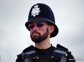 Police at Pride - Sussex Police Officer - 0528
